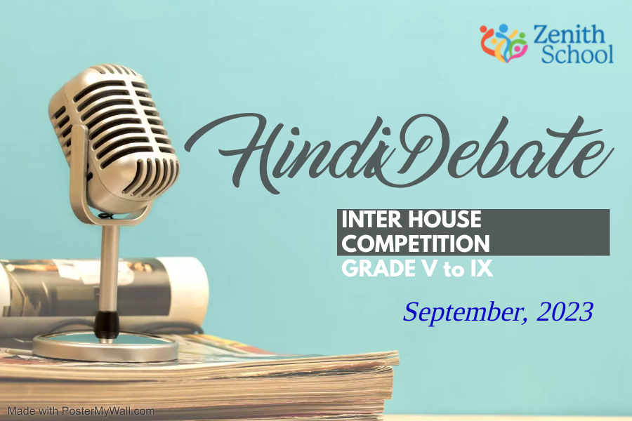 Hindi Debate - Inter House Competition